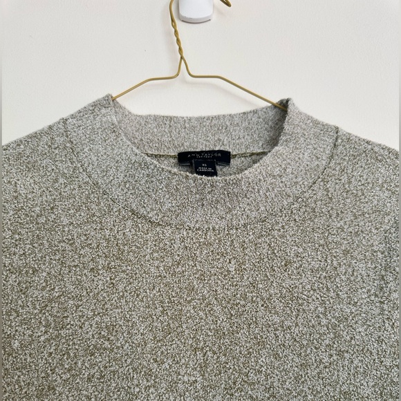 Woven Short Sleeve Sweater Tee Ann Taylor XS - Picture 4 of 4